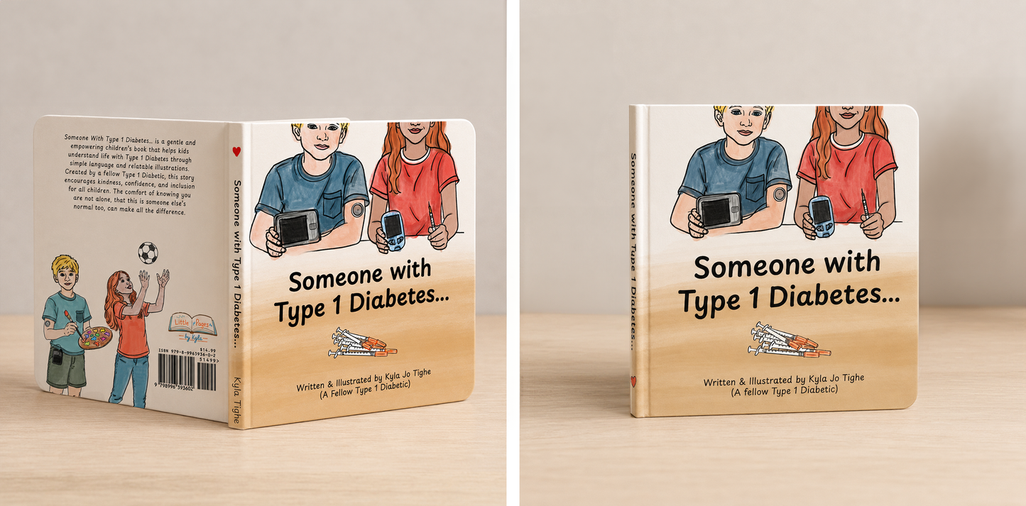 PREORDER "Someone with Type 1 Diabetes" Board Book